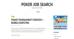 Desktop Screenshot of pokerjobsearch.com